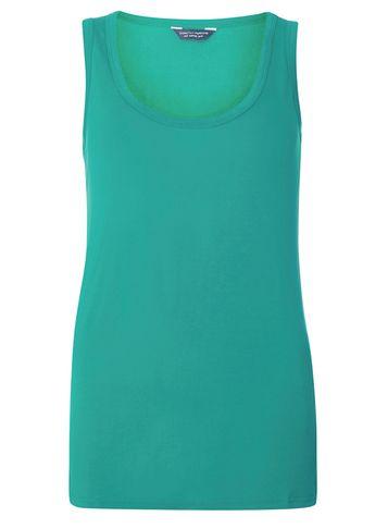 Dorothy Perkins Green Viscose Vest