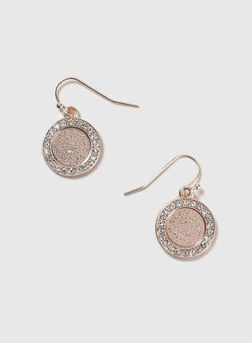 Dorothy Perkins Filigree Coin Drop Earrings