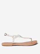 Dorothy Perkins Leather White 'farrah' Sandals