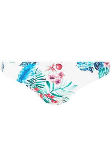 Dorothy Perkins *dp Beach Ivory Tropical Print Bikini Bottoms