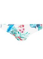 Dorothy Perkins *dp Beach Ivory Tropical Print Bikini Bottoms