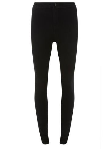 Dorothy Perkins *tall Black Fly Front 'lyla' Jeans