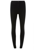 Dorothy Perkins *tall Black Fly Front 'lyla' Jeans