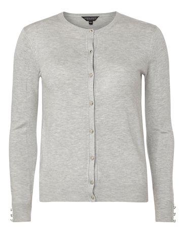 Dorothy Perkins Grey Viscose Cardigan