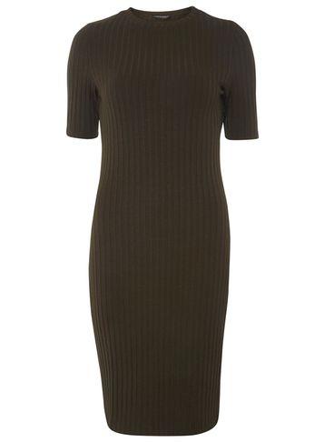 Dorothy Perkins Ribbed Bodycon Dress