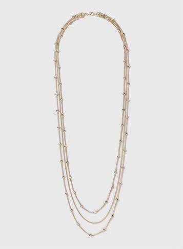 Dorothy Perkins Ball And Chain Necklace