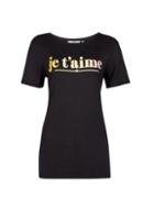 Dorothy Perkins *tall Black 'je Taime' T-shirt