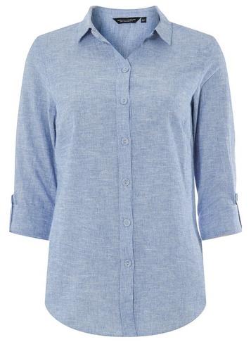Dorothy Perkins Chambray Linen Shirt