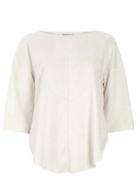 Dorothy Perkins *vero Moda Beige Suede Effect Top