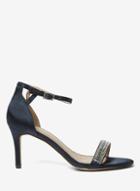 Dorothy Perkins Navy Spot Light Heeled Sandals