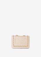 Dorothy Perkins Gold Glitter Mini Chain Bag