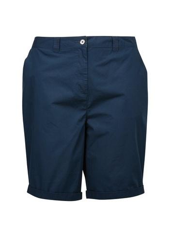 Dorothy Perkins *dp Curve Navy Knee Shorts