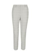 Dorothy Perkins Petite Multi Colour Checked Ankle Grazer Trousers