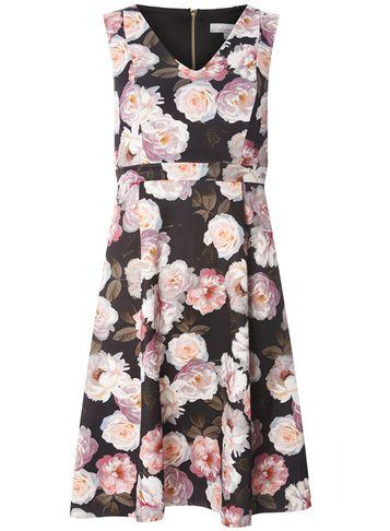 Dorothy Perkins Petite Lilac Floral Prom Dress