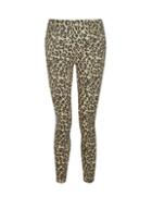Dorothy Perkins Petite Multi Colour Frankie Leopard Print Super Skinny Jeans