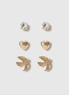 Dorothy Perkins Bird And Crystal Earring Pack