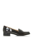 *head Over Heels By Dune Black Gisell Ladies Flat Shoes
