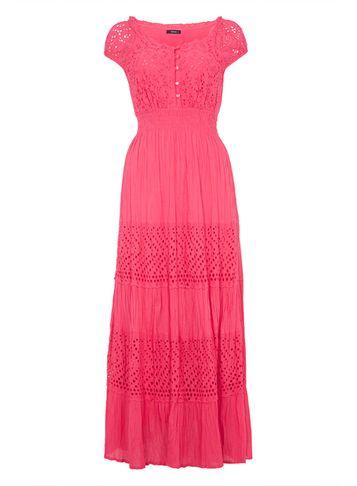 Dorothy Perkins *roman Originals Pink Orchid Lace Detail Dress