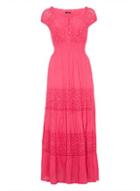 Dorothy Perkins *roman Originals Pink Orchid Lace Detail Dress