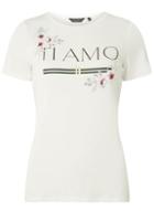 Dorothy Perkins Ivory Ti-amo Motif T-shirt