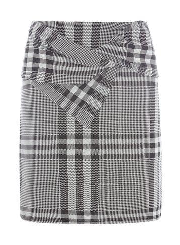 Dorothy Perkins Check Bow Mini Skirt