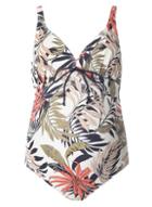 Dorothy Perkins *mamalicious Multi Coloured Palm Print Swimsuit