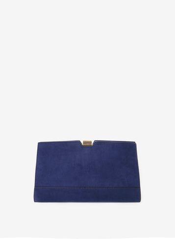 Dorothy Perkins Navy Frame Clutch Bag