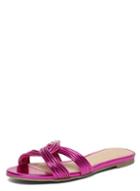Dorothy Perkins Pink 'flippy' Metallic Sandals