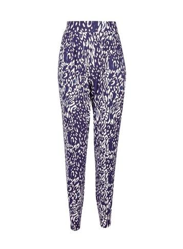 Dorothy Perkins Navy Leopard Print Joggers