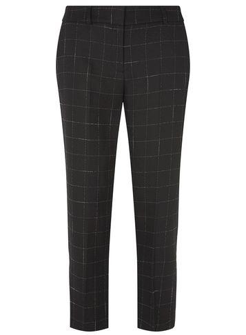 Dorothy Perkins Black Slim Tailored Ankle Grazer Trousers