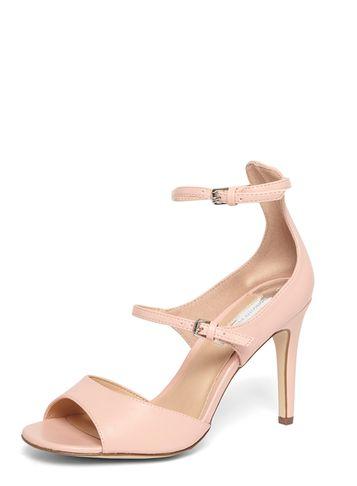 Dorothy Perkins Nude Stephanie Heeled Sandals
