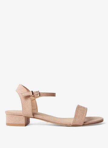 Dorothy Perkins Nude Spirit Block Heel Sandals