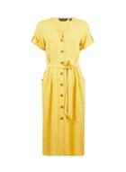 Dorothy Perkins Yellow Shirt Dress
