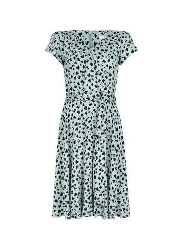 *billie & Blossom Tall Blue Fit And Flare Dress