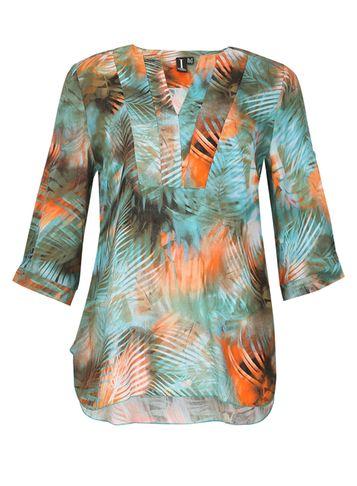 Dorothy Perkins *izabel London Multi Coloured V-neck Top