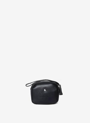 Dorothy Perkins Black And Silver Double Purse