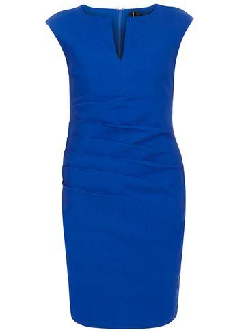 Dorothy Perkins *izabel London Blue Cap Sleeve Dress