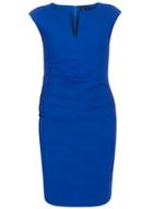 Dorothy Perkins *izabel London Blue Cap Sleeve Dress