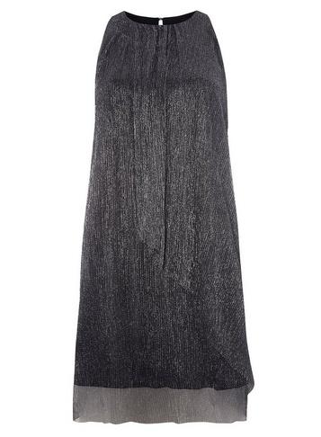 *billie & Blossom Silver Trapeze Dress