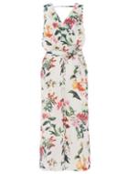 Dorothy Perkins *quiz White And Orange Jumpsuit