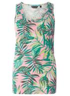 Dorothy Perkins Multi Coloured Palm Print Vest