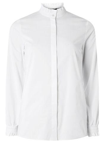 Dorothy Perkins Ivory Frill Collar Shirt