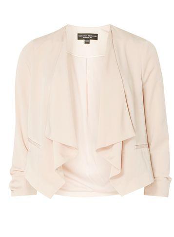 Dorothy Perkins Blush Soft Waterfall Jacket