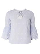 Dorothy Perkins Petite Chambray Boho Top