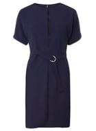 Dorothy Perkins *izabel London Navy Drop Shoulder Dress