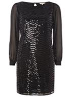 Dorothy Perkins *billie & Blossom Petite Black Sequin Dress