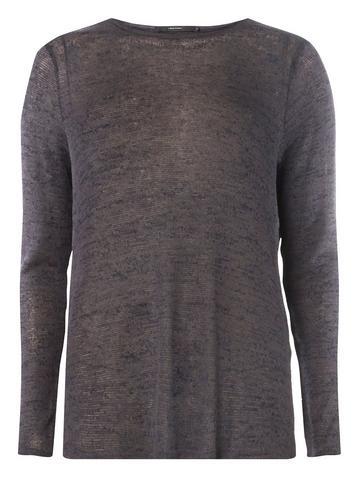 Dorothy Perkins *vero Moda Navy Open Back Knitted Top