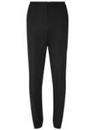 Dorothy Perkins *tall Black Pique Slim Fit Trousers