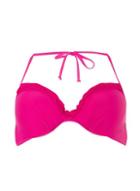 Dorothy Perkins Pink Frill Plunge Bikini Top
