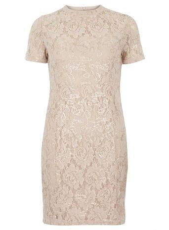 Dorothy Perkins Petite Champagne Sequin Dress